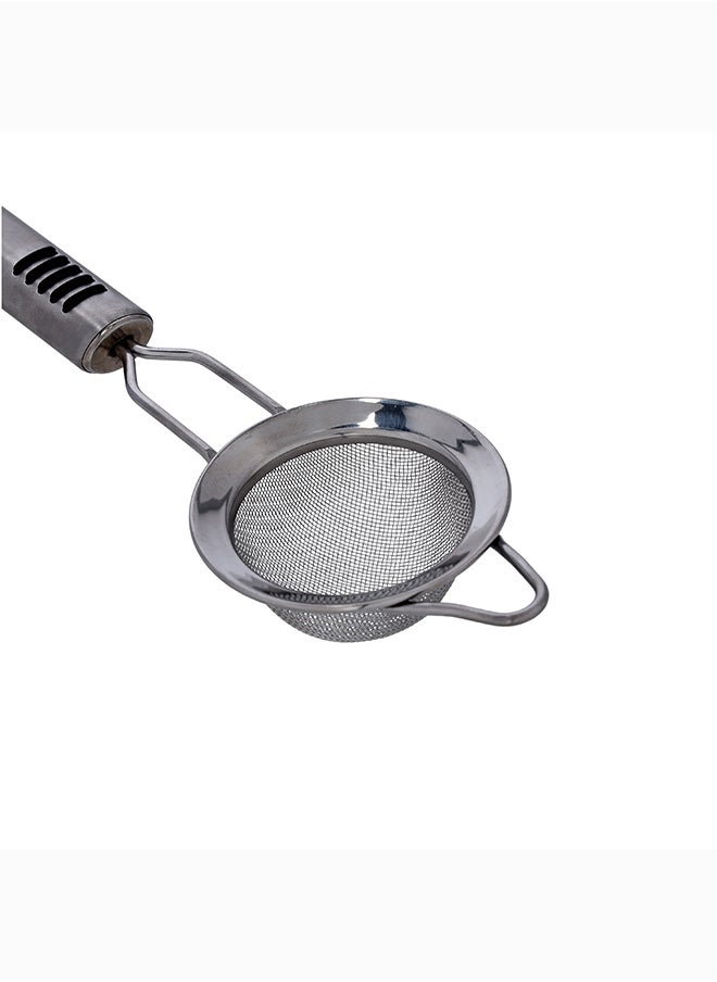 DELCASA Delcasa 7cm Tea Strainer, Stainless Steel with TRP Handle, DC2429  - Image 4