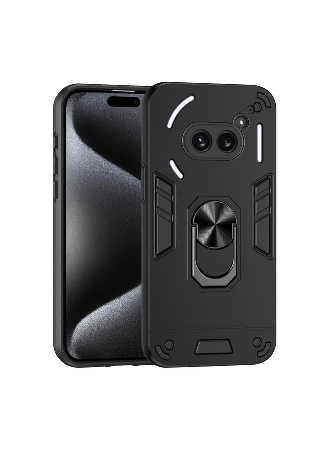 اس-توب جراب هاتف Case For Nothing Phone 2a المقاوم للصدمات مع حامل معدني - Image 1