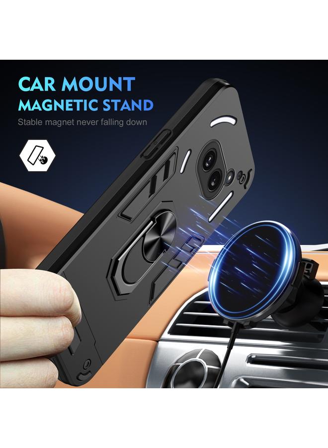 اس-توب جراب هاتف Case For Nothing Phone 2a المقاوم للصدمات مع حامل معدني - Image 2