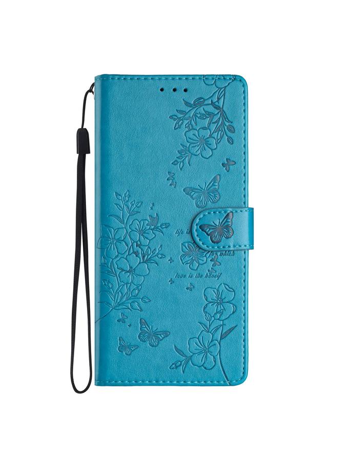 erorex Case For iPhone 16e Butterflies and Flowers Leather Phone Case - Image 3