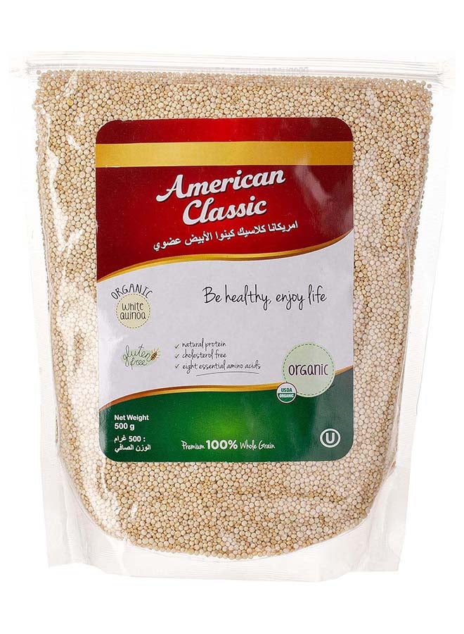 AMERICAN CLASSIC ORGANIC QUINOA WHITE - 500 GMS - Image 1