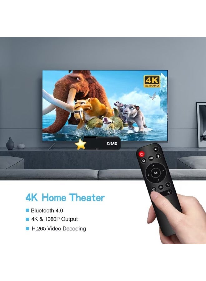 Version Of The F2X Android 4K Network TV Set-top Box Video Player Home TV BOX-Color:MX10 F2X  - Image 5