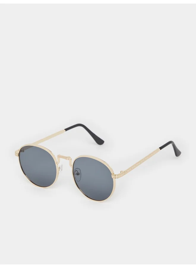 ستايلي Styli Round Sunglasses with Nose Pads