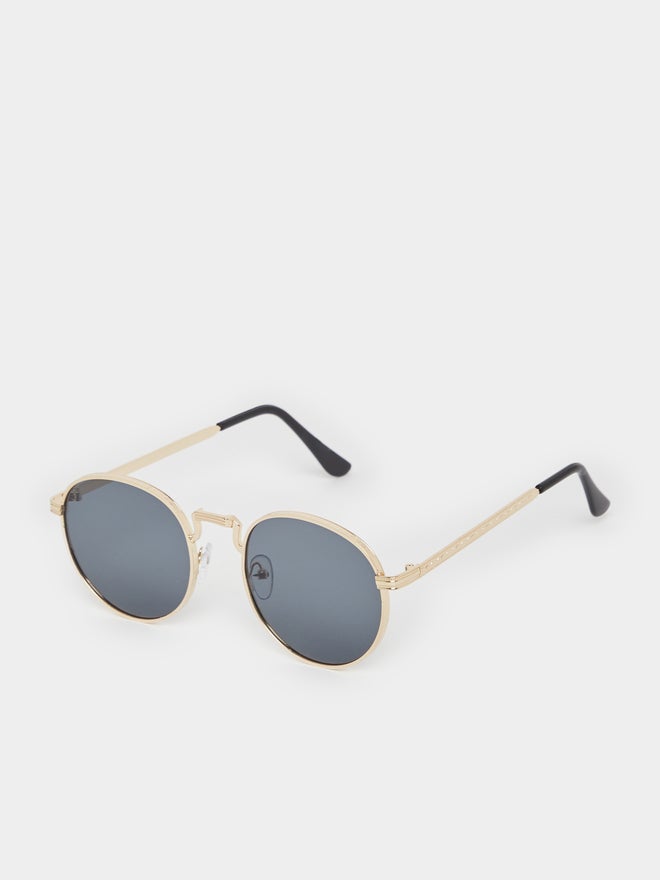 Styli Round Sunglasses with Nose Pads - Image 1