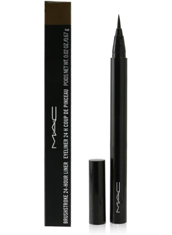 MAC BRUSHSTROKE 24-HOUR LINER BRUSHBLACK Black - Image 3