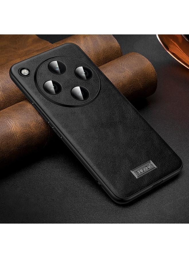 The Bros Case For OPPO Find X8 Shockproof TPU + Handmade Leather Phone Case