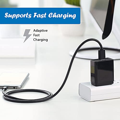 tekSonic USB Type C Cable Fast Charging [10-Pack 3.3ft], USB-A to USB-C Multi Pack Bulk Charge Cord Compatible with Samsung Galaxy S10 S9 S8 S20 S21 Plus A52 A21 A32 A11,Note 10 9 8, PS5 Controller - Image 3