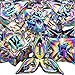 ARUOHHA DND Metal Dice Set Rainbow Leaf Design Polyhedral Dice with Box 7PCS D and D Dice RPG Role Playing Games D20 D12 D10 D8 D6 - Image 2