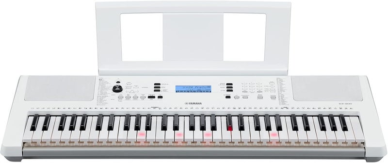 ياماها لوحة مفاتيح محمولة EZ300 مكونة من 61 مفتاحًا ومفاتيح مضاءة MP3 - Image 5