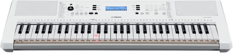 ياماها لوحة مفاتيح محمولة EZ300 مكونة من 61 مفتاحًا ومفاتيح مضاءة MP3 - Image 3