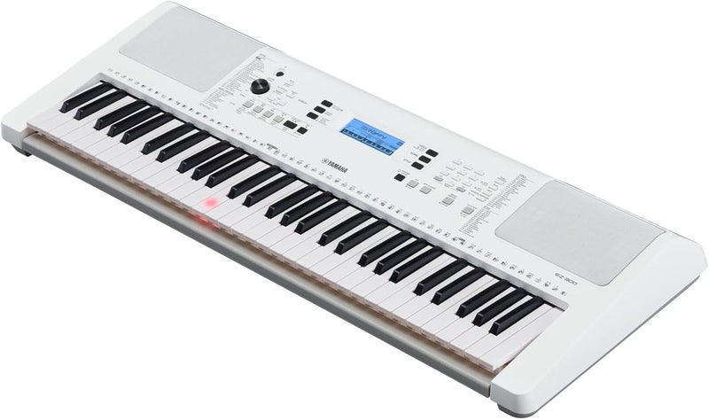 ياماها لوحة مفاتيح محمولة EZ300 مكونة من 61 مفتاحًا ومفاتيح مضاءة MP3 - Image 2