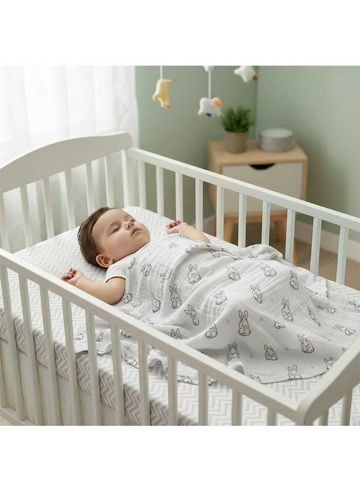 Sharpdo 3-Pack Swaddle Blankets for Baby, Blanket Swaddle Wrap for Boys and Girls (110 X 110cm) - Image 2