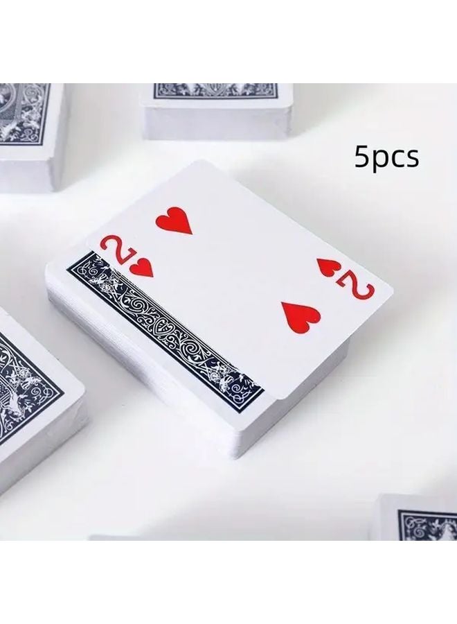 5 Pcs Premium Playing Cards Set For Family Games And Party Fun - Image 1
