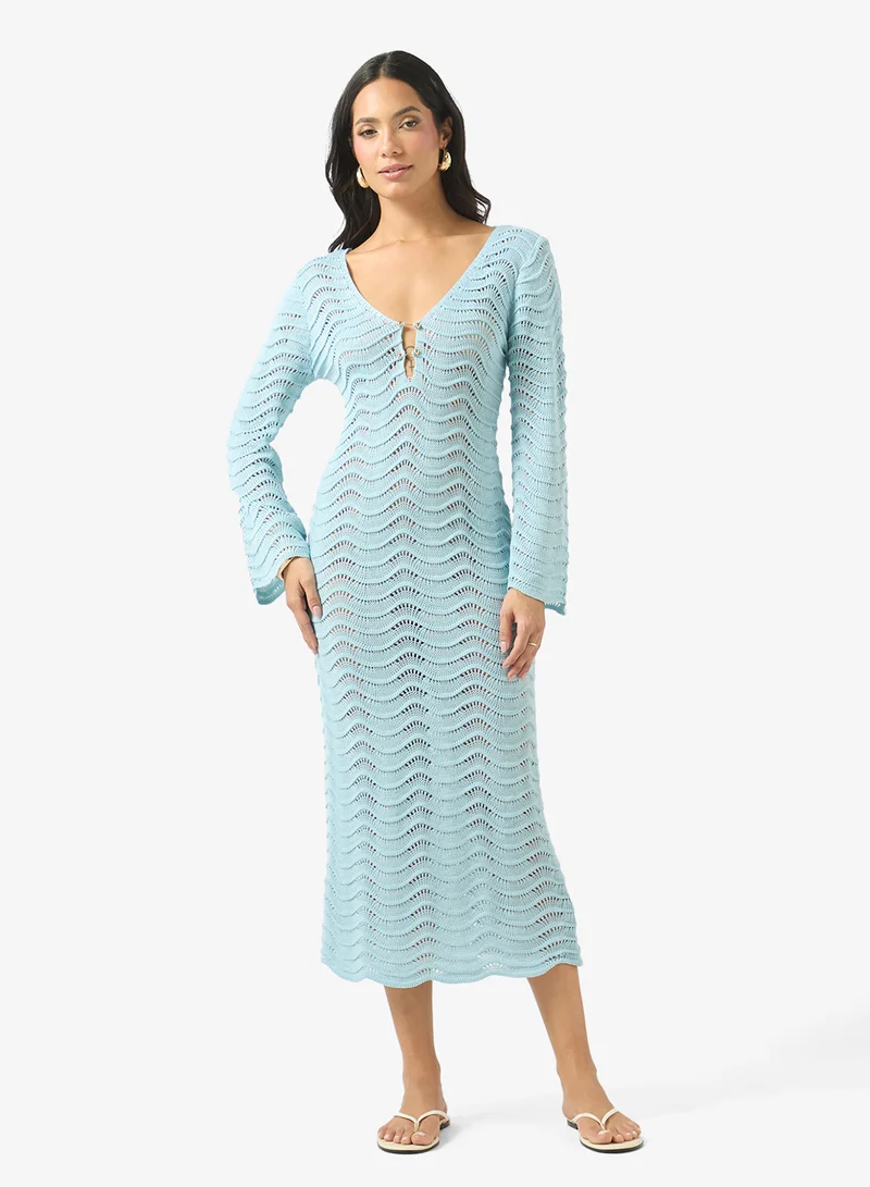سولايرا Crochet Beach Dress