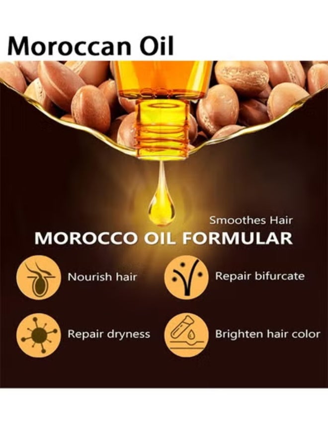 Moroccan Treatment Moroccan Hair Oil, Original Argan Oil Serum, Nourish Frizzy Hair, Smooth And Shiny Hair Conditioner, For All Hair Types 100ML - Image 5