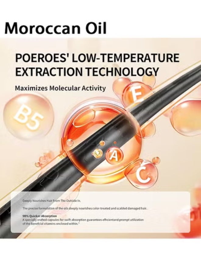 Moroccan Treatment Moroccan Hair Oil, Original Argan Oil Serum, Nourish Frizzy Hair, Smooth And Shiny Hair Conditioner, For All Hair Types 100ML - Image 4