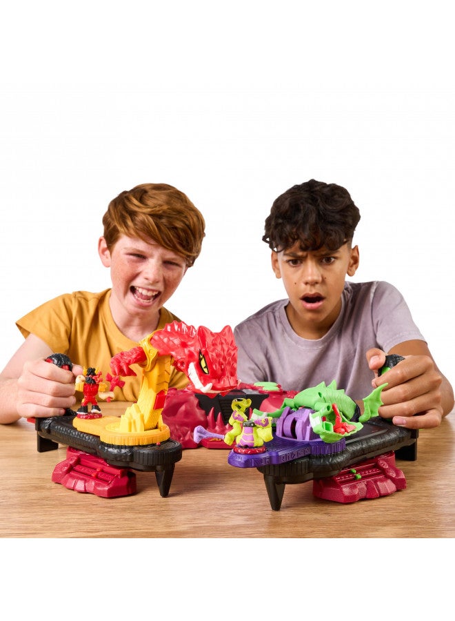 AKEDO Legends of Akedo Beast Strike Serpent Fury Arena. Battle Your Warriors and Your Beasts to Win! with 40+ Real Sound Effects and Lights and 2 Exclusive Warriors. - Image 5