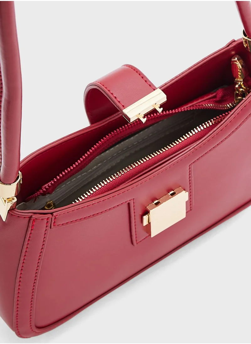 ELLA Shoulder Bag With Metal Trim Detail