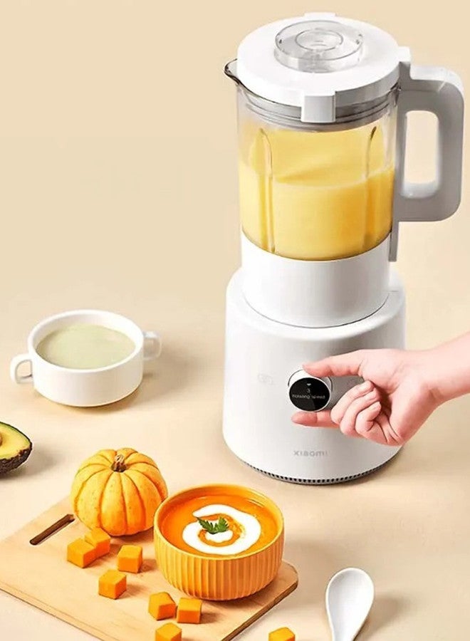 Xiaomi Versatile Smart Blender & Food Processor Hot & Cold Dual-Mode Blending, 9-Speed Precision Control, Ultra-Sharp 8-Leaf Stainless Steel Blade, OLED Touch Display, High-Power Motor, Smart App Connectivity for Effortless Cooking & Smoothies 800 - 950 W MPBJ001ACM-1A White - Image 5