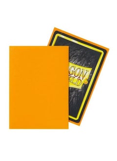 Arcane Tinmen Dragon Shield Standard Size Sleeves Matte Orange 100Ct Card Sleeves Are Smooth & Tough Compatible With Pokemon Yugioh & Magic The Gathering Card Sleeves Mtg Tcg Ocg  - Image 1