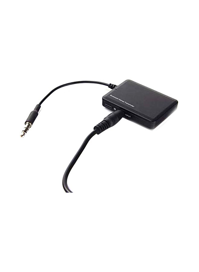 3.5mm Bluetooth Audio Transmitter A2DP Stereo Dongle Adapter Black - Image 2