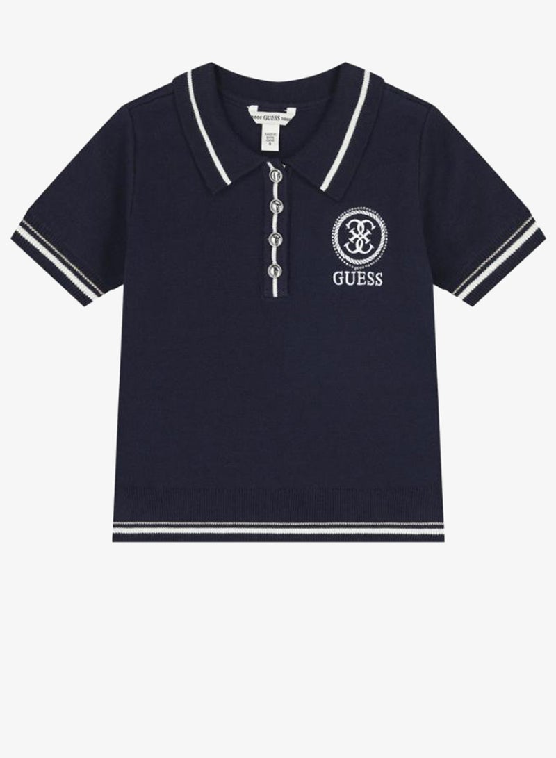 GUESS Youth Short Sleeve Sweater - Image 1