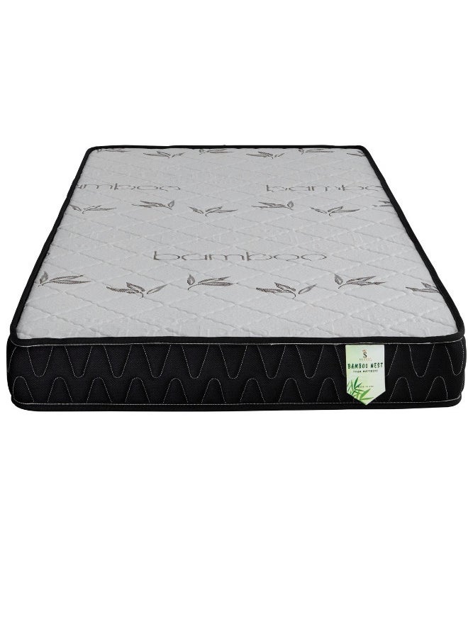 SULSHA BOMBOO Nest Premium Foam Mattress With Elastic Top Fabric For King Size 180x200x9 cm  - Image 1