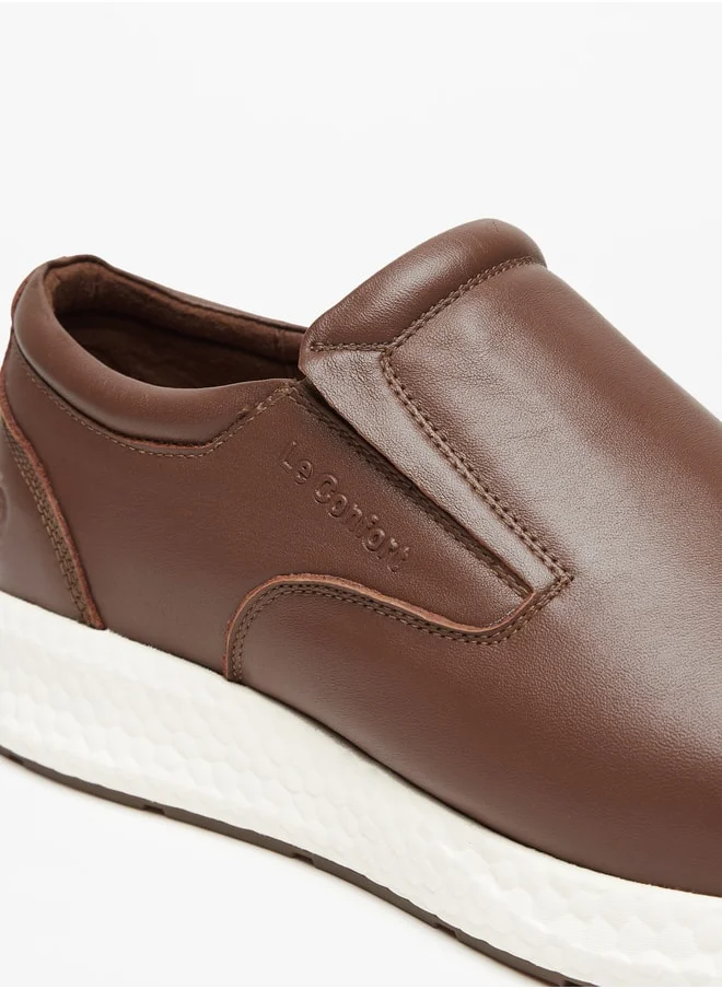 Le Confort Men'S Solid Slip-On Shoes