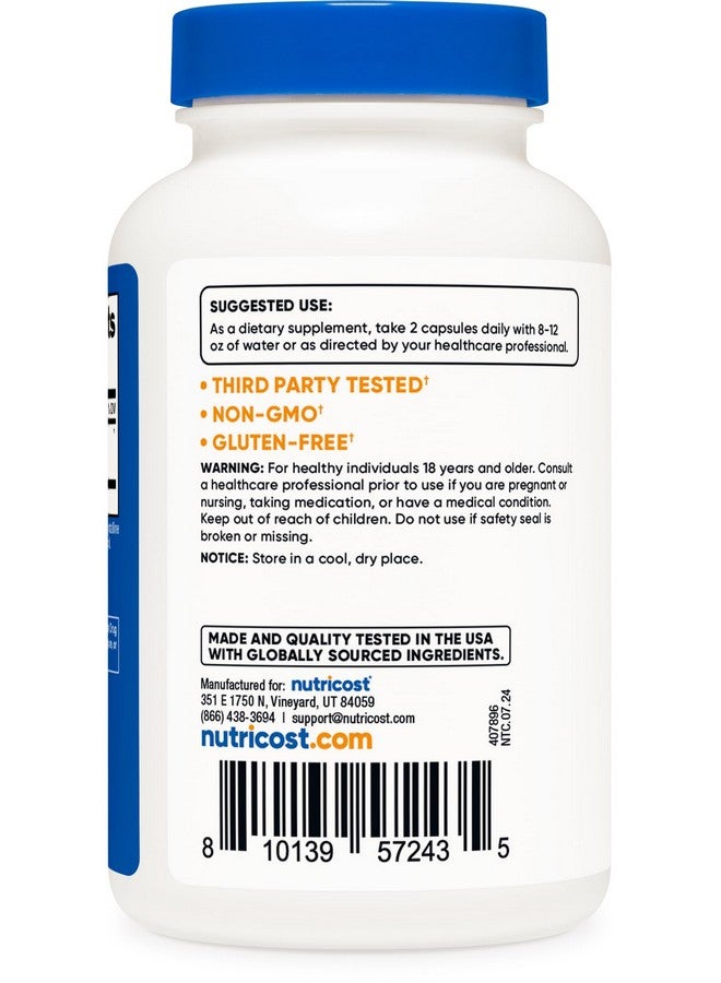 كبسولات مستخلص كستناء الحصان من نيوتريكوست، 700 ملغ لكل حصة، 180 كبسولة، 90 حصة - غير معدلة وراثيًا، نباتية - Image 4