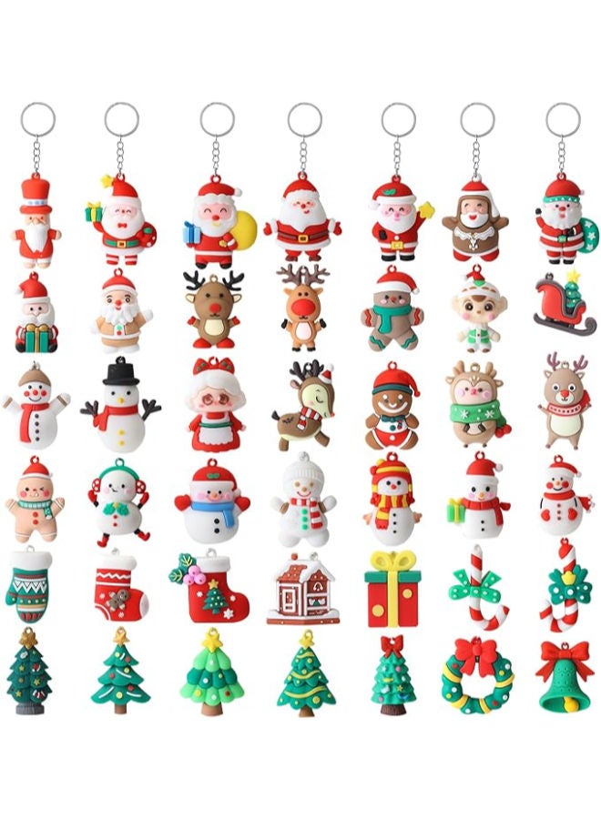 42 pieces - Christmas Keychains Bulk - Image 1