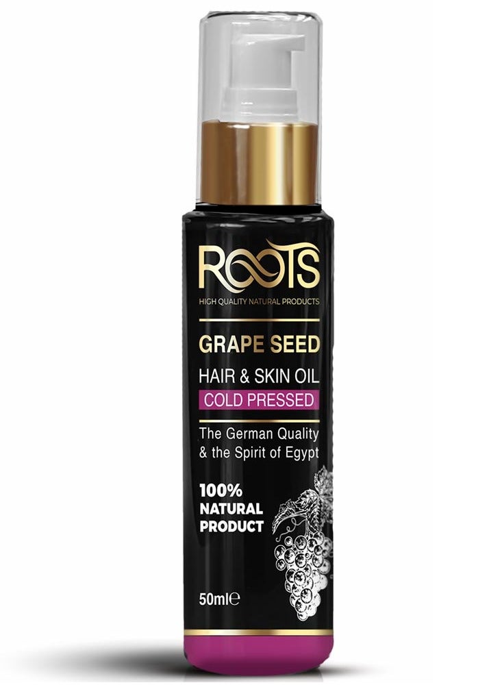 Roots Grape Seed Natural Oil 50ml  - Image 4