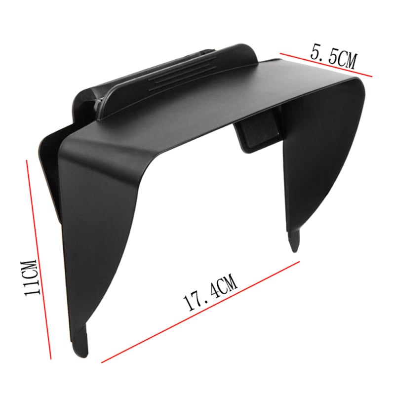 GPS Sun Shade Cover Car Navigation Visor Plus Flexible Visor Extension for 7 inch Navigation Accessories - Image 2