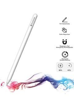 Prostyle Stylus Pen for iPad with Palm Rejection Magnetic charging with charger – Pencil for iPad Compatible with iPad Pro 11, iPad Pro 12.9, iPad 6th/7th/8th/9th Gen, iPad Mini 5th/6th Gen, and iPad Air 3rd/4th/5th Gen  - Image 1