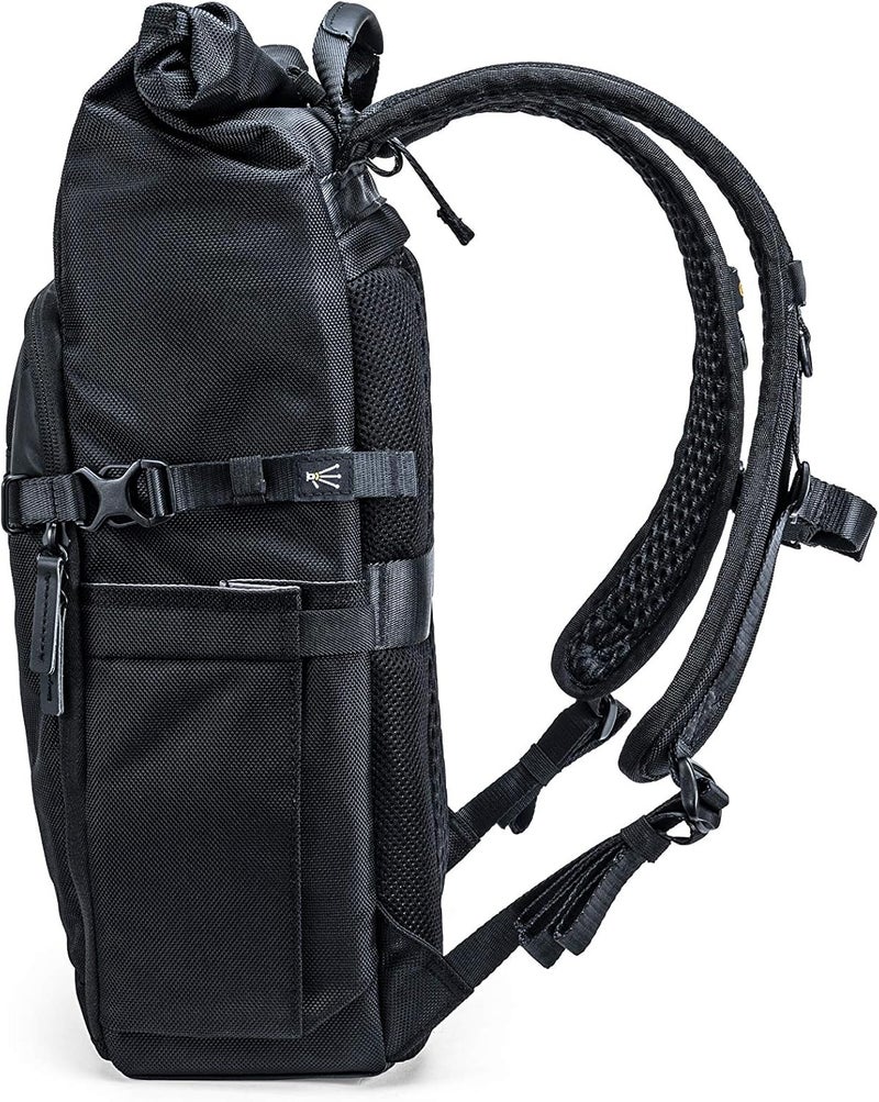 Vanguard VEO SELECT 39RBM Roll-Top Backpack - Black - Image 2