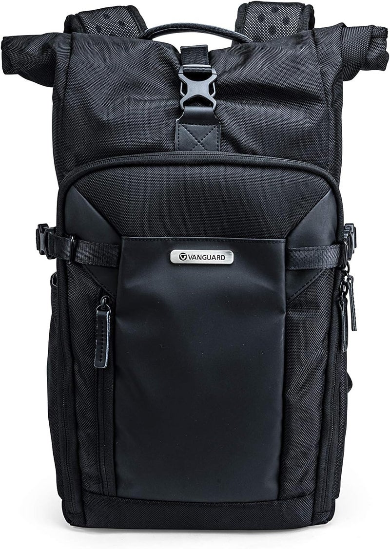 Vanguard VEO SELECT 39RBM Roll-Top Backpack - Black - Image 1