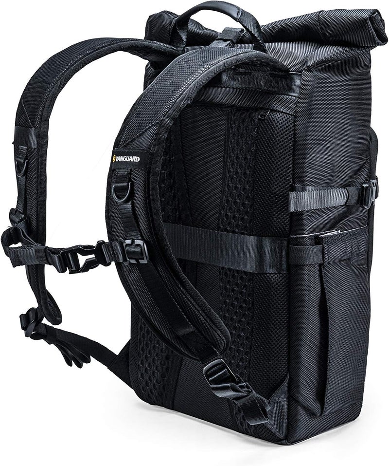 Vanguard VEO SELECT 39RBM Roll-Top Backpack - Black - Image 3
