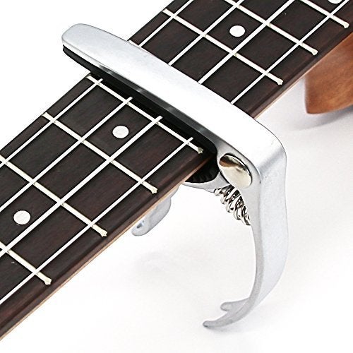Mustang Alloy Guitar Capo for Acoustic Guitar, Electric Guitar, Ukulele (Limited Period Offer) With 5 Picks Free - Image 5