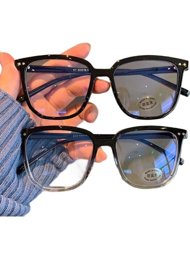 Bai Xiaoshe Anti-Blue Light Glasses-1962【Gradient Frame】Retro Frame Radiation Protection Unisex - Image 1