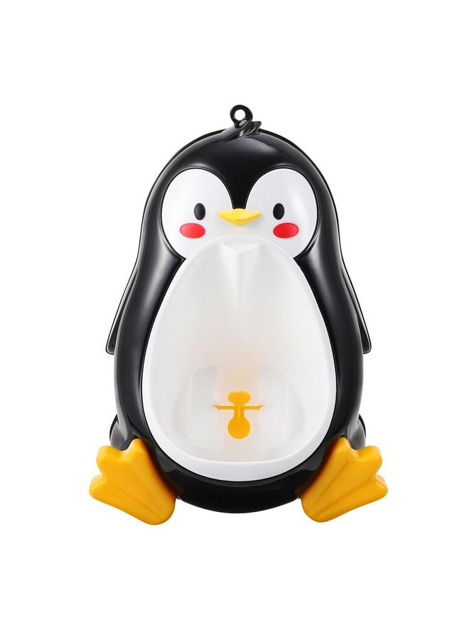 ifundom 1pc Penguin Shape Boy Training Urinal Wall-Mounted Toilet for Boys Fun Rotating Easy to Install Clean Space-Saving Potty Green - Image 1