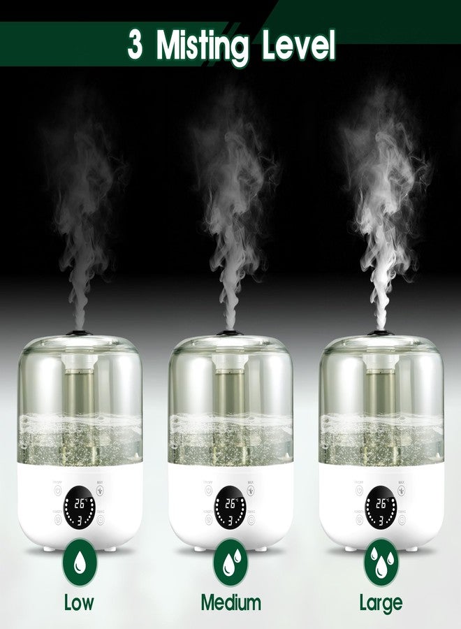 MALLMALL6 Reptile Fogger with Constant Humidity Controller & Timing, 3L Top-Fill Terrarium Humidifier with Humidistat, Smart Touch Screen Adjustable Fogger Mister Tank for Reptiles Amphibians Herps - Image 4