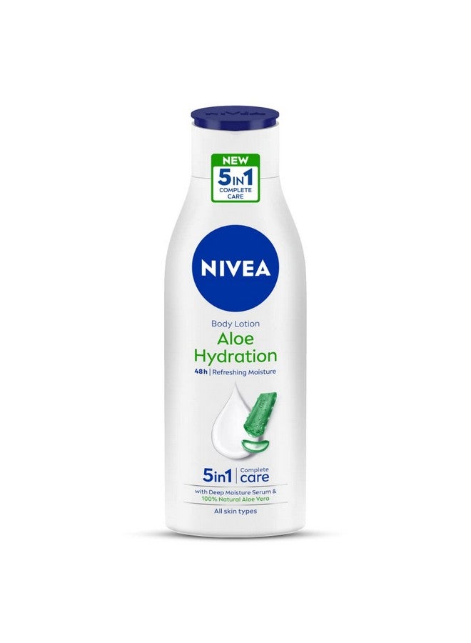 Nivea Aloe Hydration Body Lotion 200 Ml| 48 H Moisturization | Refreshing Hydration | Non Sticky Feel | With Goodness Of Aloe Vera For Instant Hydration In Summer | For Men & Women - Image 1
