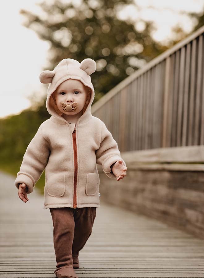 FRIGG Butterfly Anatomical Silicone Baby Pacifier 6-18M 1-Pack Portobello- Size 2 - Image 5