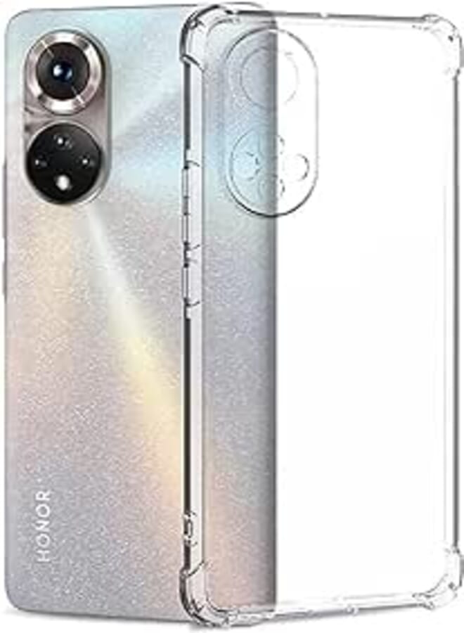 Huawei Honor 50 5G / Nova 9 Back Cover Case | Ultra Clear Soft Case | Best Camera Protection | Inbuilt Dust Plugs & Anti-Slip Grip | Slim & Protective Back Case Cover for Huawei Nova 9 (Transparent)