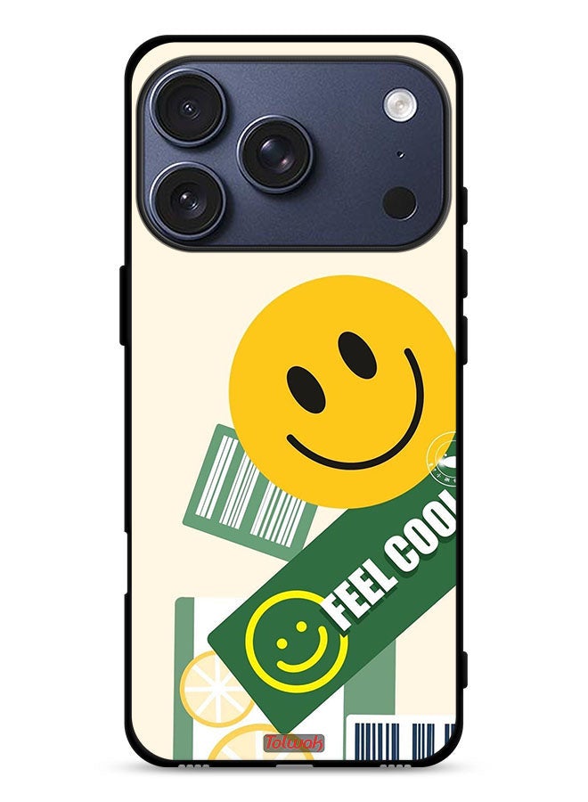 Tolwak Apple iPhone 17 Pro Protective Case Cover Feel Cool Sticker - Image 1
