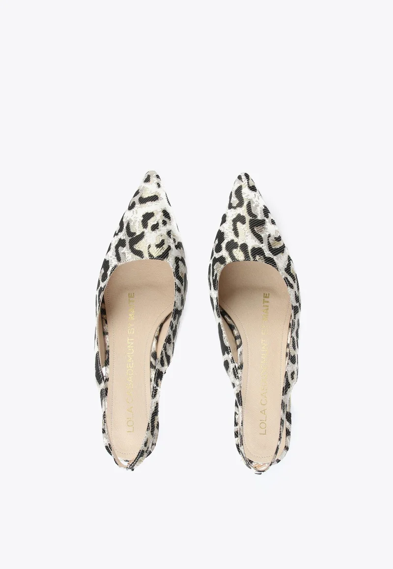 Lola Casademunt Leopard print shoes