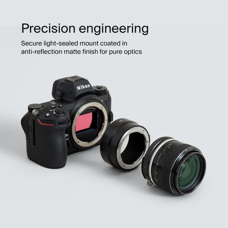 Urth Lens Mount Adapter: Compatible for Nikon F Lens to Nikon Z Camera Body - Image 4