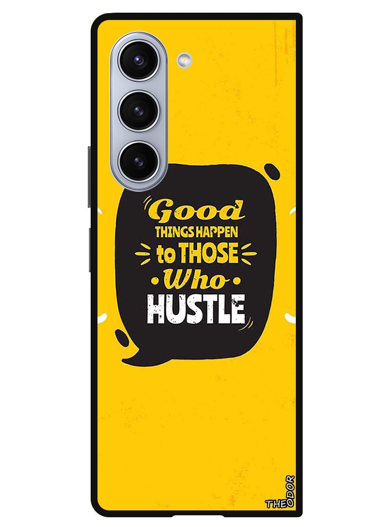 Theodor Protective Case Anti Scratch Shock Proof Bumper Cover For Samsung Galaxy Z Fold 6 Good Things - Image 1