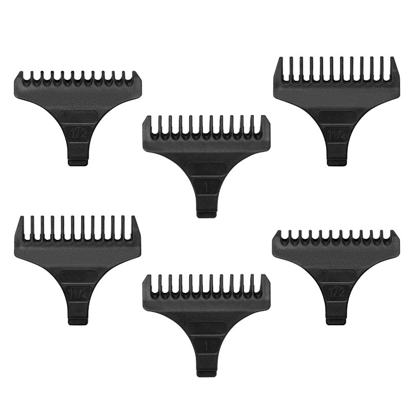 Professional Set of 3 T Wide Trimmer Guides Replacement For Wahl T Blade Guides 3792 Fits the 5 Star Detailer 2215 T Wide Blade 2pack