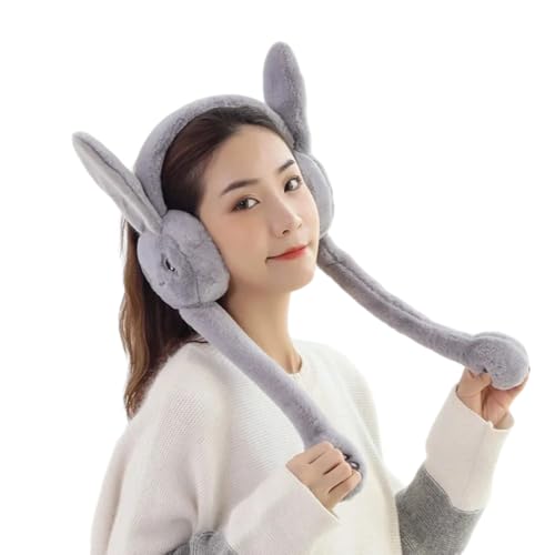 RR DESIGN Earmuffs Cute Plush Animal Ear Warmers for Women & Girls | Fluffy Furry Ear Muffs for Winter | Fluffy Furry Ear Muffs | Adorable Bunny Fluffy Ear Warmers-mix design - Image 1