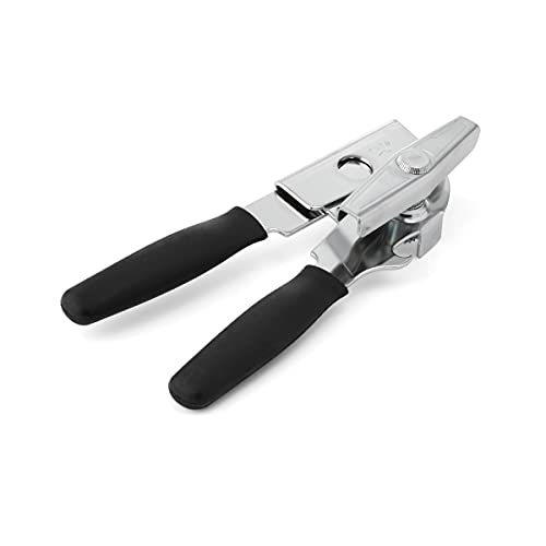 Swing-A-Way Comfort Comfort Grip Can Opener - All-Steel Construction, Smooth - Easy to Use, High-Carbon Cutting Wheel, Integrated Bottle Opener, Easy to Clean, Ideal for Arthritis and Seniors (Black) - Image 3